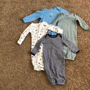 Newborn sleeping gowns